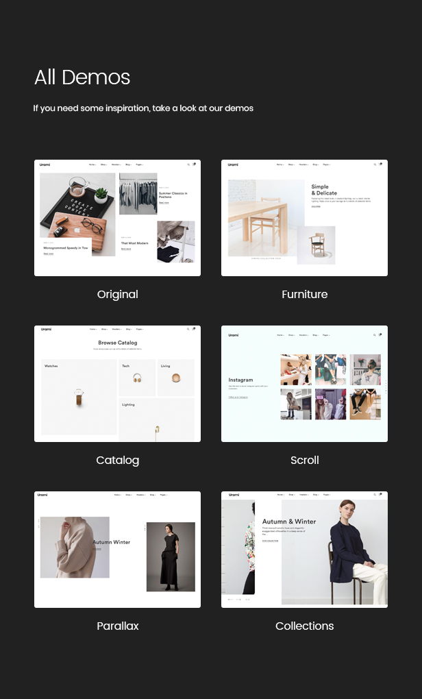 Urami WP - Modern minimalist WooCommerce theme - 4