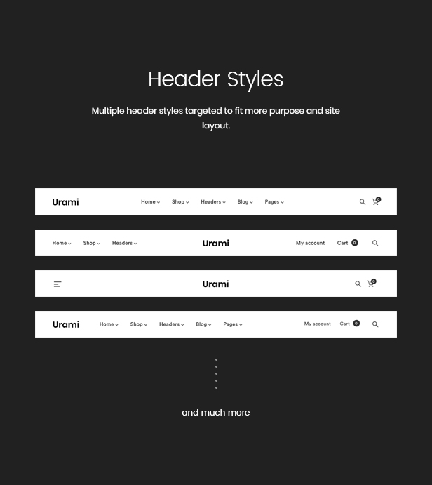 Urami WP - Modern minimalist WooCommerce theme - 10
